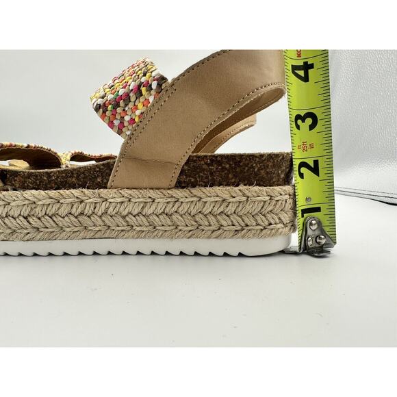 Steve Madden multi-colored platform sandal 7‎ - Picture 8 of 8